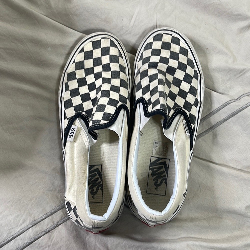 Classic checkered vans